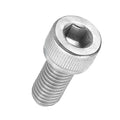 Kozelo 10pcs Socket Head Cap Screws - [M8-1.25 x 18mm] 304 Stainless Steel Allen Socket Drive for Electrical Motor 3D Printing Fan Engine Replacement Use, Silver