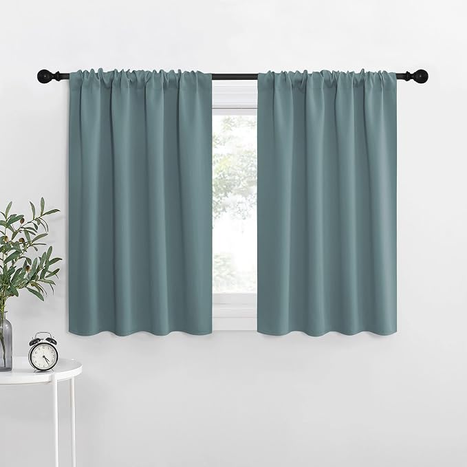 NICETOWN Blackout Curtains for Living Curtains, 2 Panels, 29 by 30, Room by NICETOWN