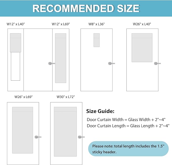 RYB HOME Blackout Curtain Privacy Window Drape - Image 8