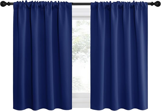 NICETOWN RV Blackout Curtains for Camper Windows, Kitchen Curtains, Short by NICETOWN