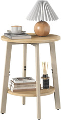 sthmec Side Table, Small Round End Table by Unknown