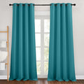 NICETOWN Peacock Teal Blackout Curtains by NICETOWN