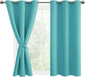 DWCN Blackout Short Curtains for Bedroom by DWCN