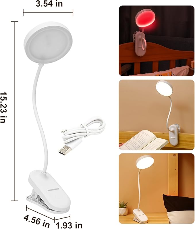 SZOKLED Red Light Reading Lights - Image 7
