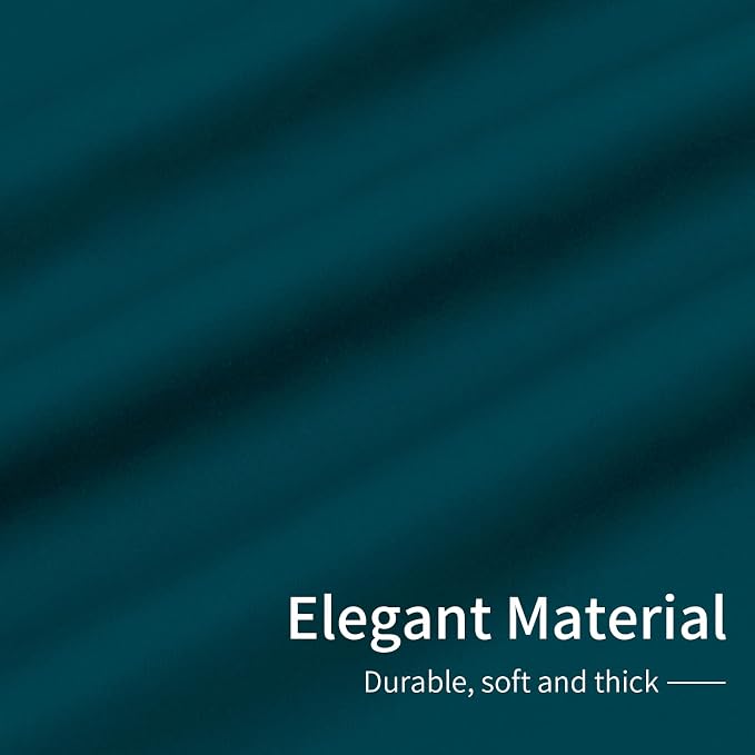 Easy-Going Blackout Curtains for Bedroom, Solid Thermal Insulated Grommet and - Image 6