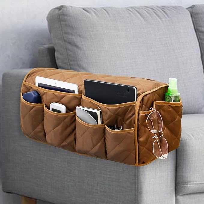 Remote Control Holder for Armchair, Armchair Caddy TV Remote Holder for Recline by DECKALY