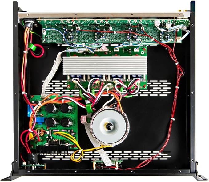 OSD Audio MX880 GEN2 4 Zone Amplifier 8Ch x 80W, Class D, Front Panel On/Off Buttons, Distributed Audio