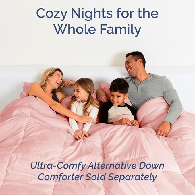 Full XL Bed Sheet Set - 4 Piece Extra Long Extended Full XL Sheets - Soft, Breathable & Cooling - Fits 8" to 16" Mattress w/ Deep Pockets - 54" x 80" - Easy-Fit, Wrinkle & Fade Resistant - Baby Pink