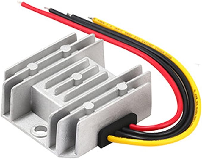 MGGi DC 24V to 12V 10A 120W Voltage Buck Converter Waterproof Power Transformer, Step Down Voltage Reducer, Regulator Power Supply Module Buck Transformer, for Golf Cart, forklifts, Car