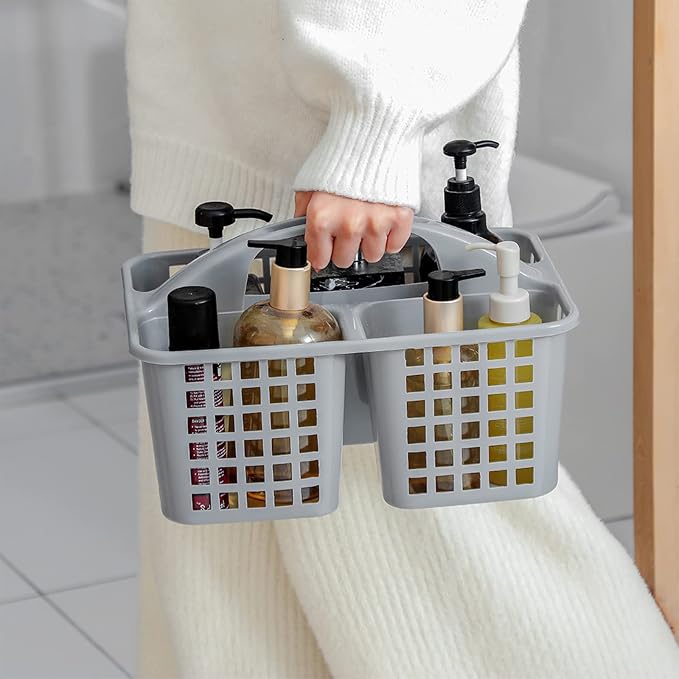 Portable Shower Caddy Basket Plastic Storage Basket - Image 4