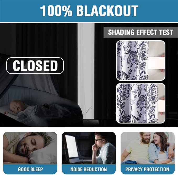 H.VERSAILTEX 100% Blackout Curtains - Image 2