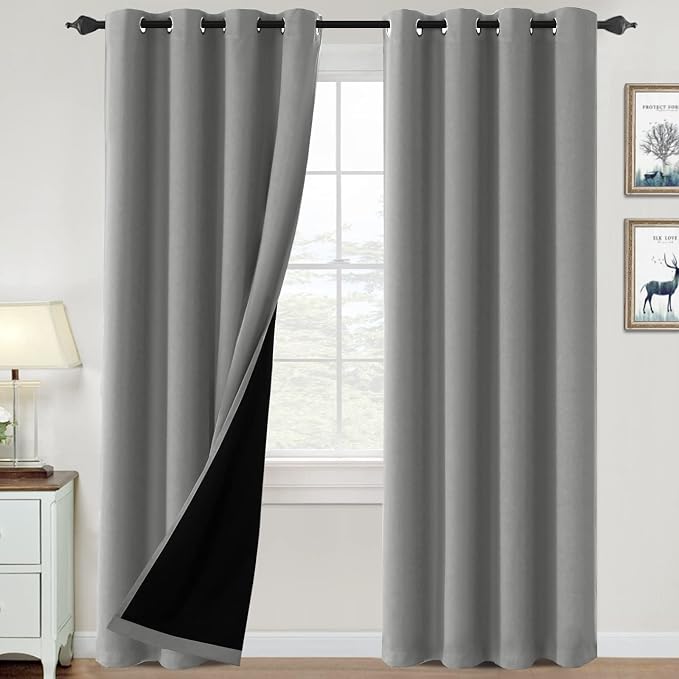 H.VERSAILTEX 100% Blackout Curtains by HVERSAILTEX