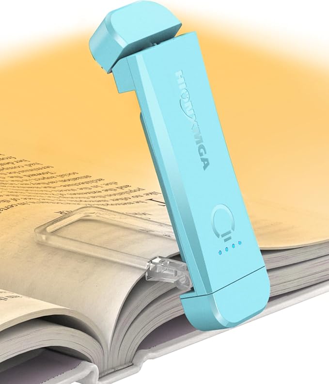 HIONXMGA Book Light, Rechargeable Reading Light by HIONXMGA