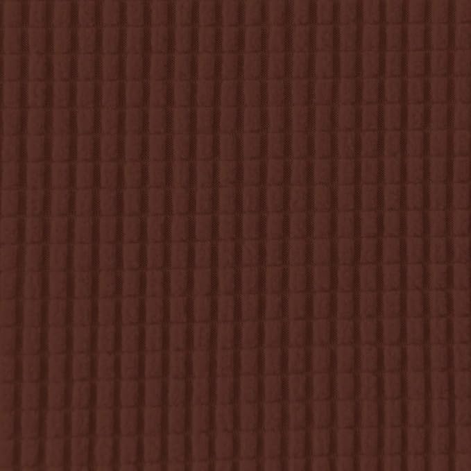 Easy-Going Stretch Oversized Chair Sofa Slipcover 1-Piece Couch Sofa Cover Furniture Protector Soft with Elastic Bottom for Kids Spandex Jacquard Fabric Small Checks Coffee