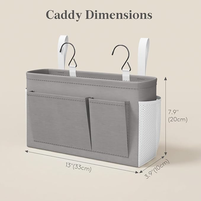 Lifewit Bedside Caddy Storage Organizer, Hanging Storage Bag - Image 6