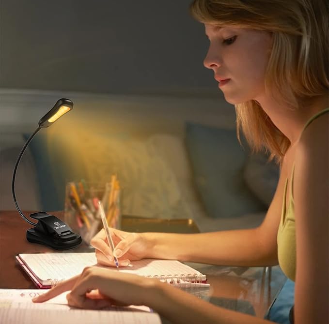 Vekkia 3000K Warm LED Rechargeable Book Light | Easy - Image 2