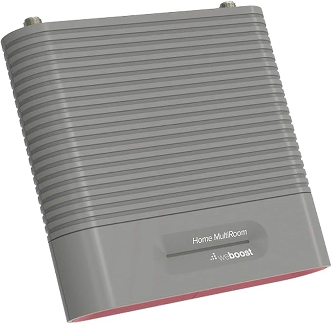 weBoost Home MultiRoom - Cell Phone Signal Booster | Boosts 4G LTE & 5G up to 5,000 sq ft for all U.S. Carriers - Verizon, AT&T, T-Mobile & more | Made in the U.S. | FCC Approved (model 470144)