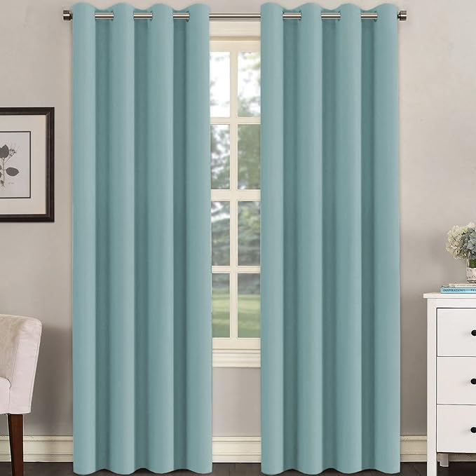 H.VERSAILTEX Premium Blackout Thermal Insulated Room Darkening Curtains by HVERSAILTEX