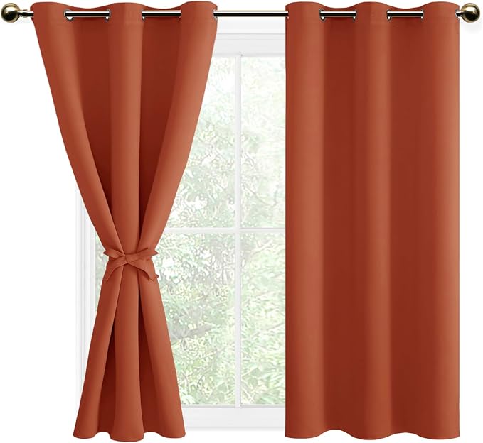 DWCN Fall Blackout Curtains for Bedroom by DWCN