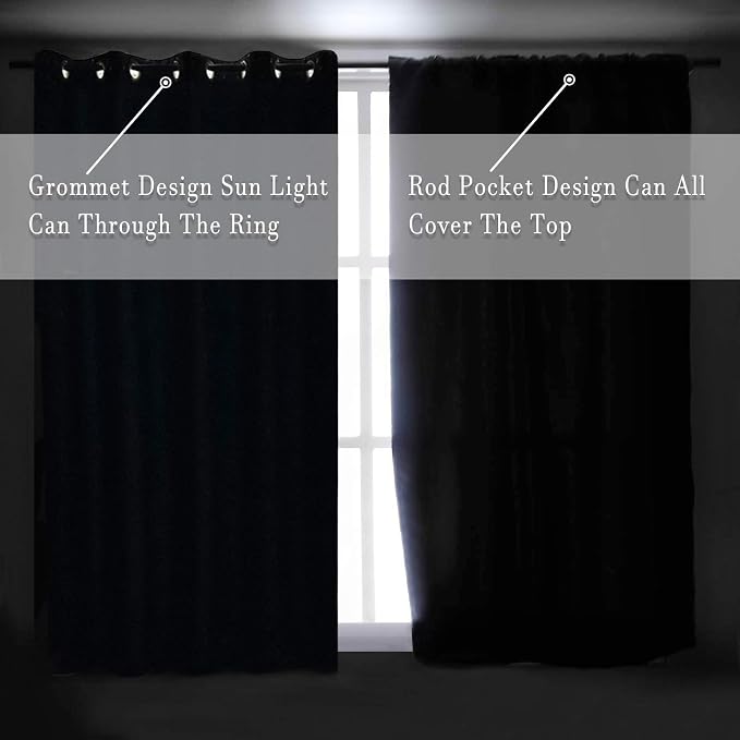 2 Panels Blackout Curtain Panels - Image 6