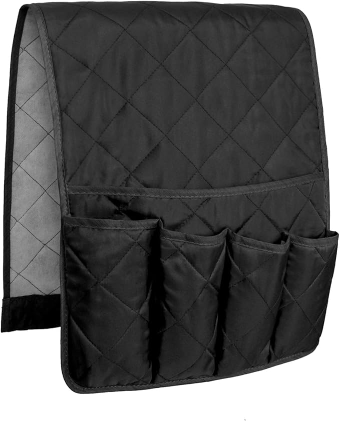 5 Pockets Remote Control Holder, Magazine Rack, Space Saver Organizer, Draped - Image 5