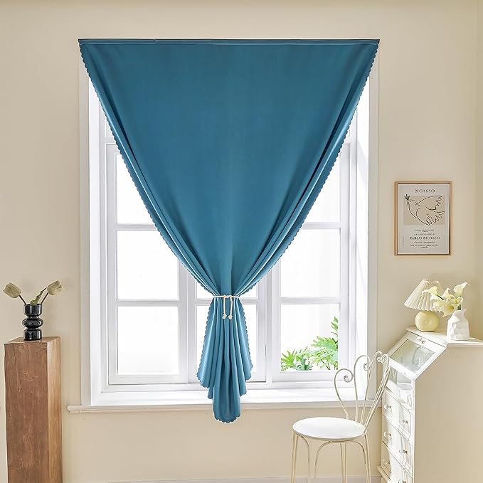 JILRON Magic Tape Stick on Portable Curtains - Image 2