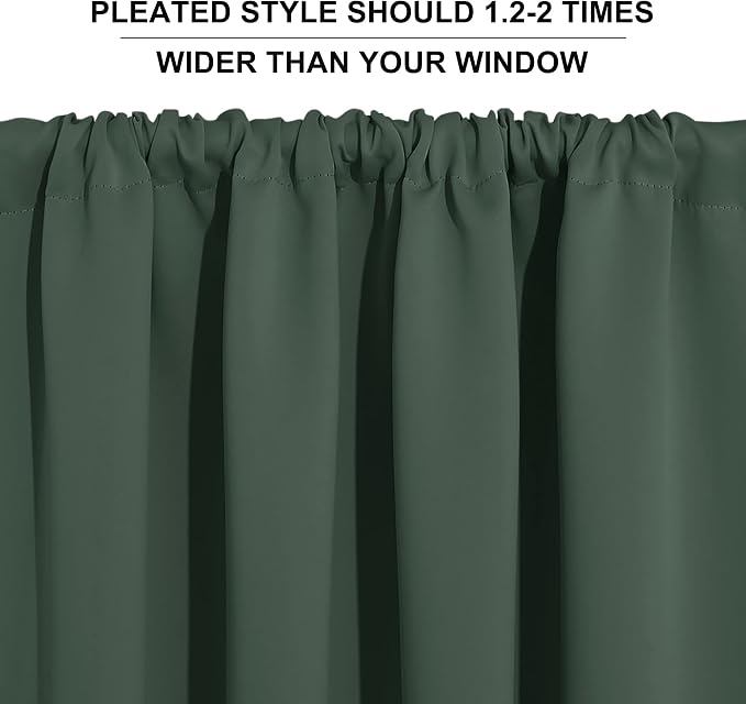 RYB HOME 54 inch Blackout Curtains - Image 6