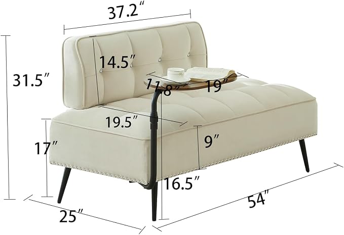Modern Upholstered End of Bed Bench - Image 2