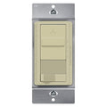 TOPGREENER Kalide Light Switch and 3-Speed Ceiling Fan Control Combo, in Wall Light and Fan Combination Switch, Single Pole, 2.5A, 720W, Neutral Wire Not Required, TGSFS3-I, Ivory