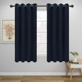 Easy-Going Thermal Grommet Blackout Curtains, 2 Panels 52x46 in, Noise Reduction by Easy-Going