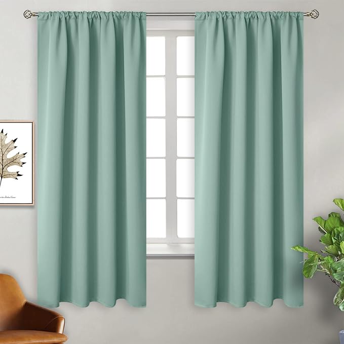 BGment Sage Green Blackout Curtains by BGment