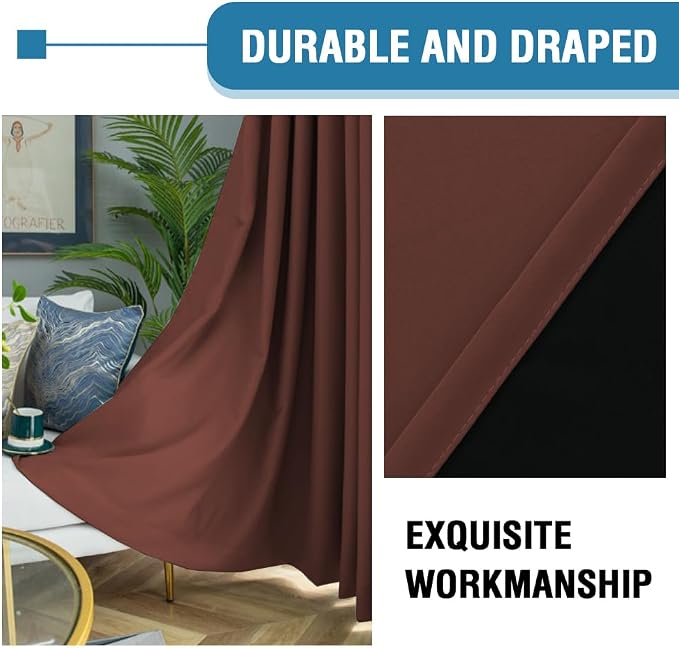 H.VERSAILTEX 100% Blackout Curtains - Image 6