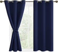 DWCN Blackout Short Curtains for Bedroom by DWCN