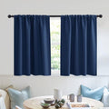 RYB HOME Short Blackout Privacy Curtains 30 inch Long by RYBHOME