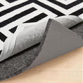 GORILLA GRIP Felt and Natural Rubber Stay in Place Slip Resistant Rug Pad, 1/4in Thick, 4x6 FT Protective Padding Under Area Rugs, Cushioned Gripper Pads, Carpet Runners, Hardwood Floors Protection