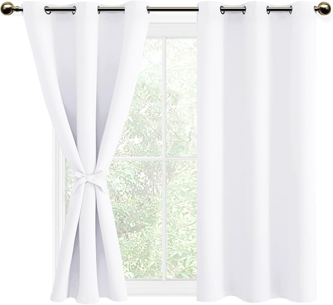DWCN White Room Darkening Curtains - Image 7