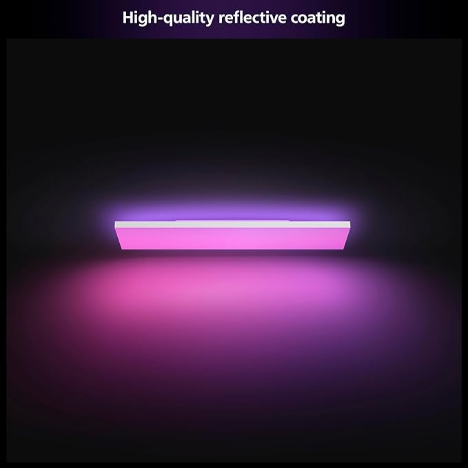 Philips Hue Datura Smart Ceiling Panel (Rectangular 11.81in x 47.24in) White & Color Light, Bluetooth Compatible,Voice Control with Alexa, Apple Home & Google Assistant
