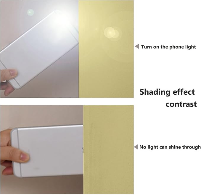 NICETOWN Paler Yellow Full Shade Curtain Panels, Pair of Energy Smart & Noise - Image 3