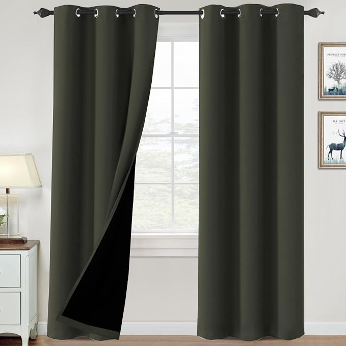 H.VERSAILTEX 100% Blackout Curtains by HVERSAILTEX