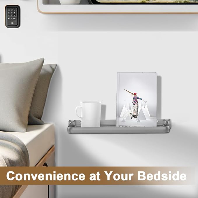 RV Aluminum Fold-Down Wall Shelf - Image 7