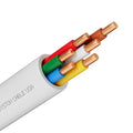 Syston 18/6 Thermostat Doorbell HVAC Heating Control Cable Wire, 100% Solid Copper Conductors CL3R/FT4/CMR Riser-Rated UL/ETL Listed, UV Resistant RoHS for Indoor/Outdoor Low Voltage Applications Use