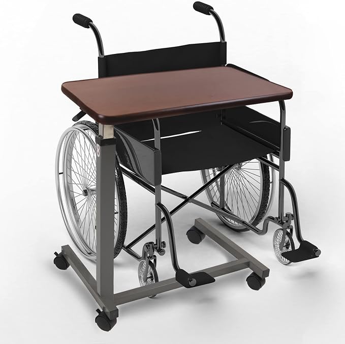 Vaunn Medical Cart Adjustable Overbed Table - Image 5