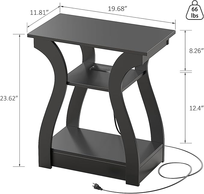 FROMJBEST End Tables Living Room - Image 2