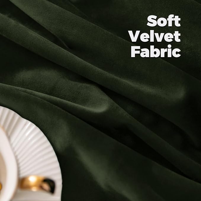 BGment 72 Inch Velvet Blackout Curtains - Image 5