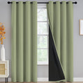 Yakamok Sage Blackout Curtains 84 inches Long by Yakamok