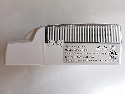 DAE P103-400-S KIT, UL Listed, CTEP kWh Smart Submeter 1P3W(2 hot Wire 1 Neutral), 400A, 120/240V, 2 CTs (Inner Dia. 1.38")