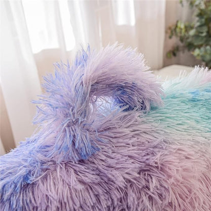 Holawakaka Reading Pillow for Sitting up in Bed Sofa Kids Teens, Backrest Pillow with Arms for Boys Girls Women Petites Pregnancy, Back Support Cushion for Couch Floor Nursery Playroom (Multi-Color)