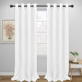 Easy-Going Thermal Grommet Curtains, 2 Panels 52x96 in, Noise Reduction by Easy-Going