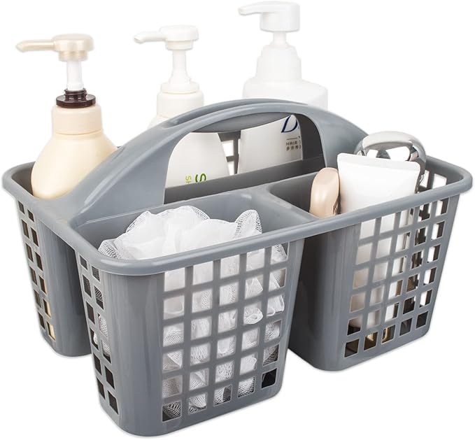 Portable Shower Caddy Basket Plastic Storage Basket by JiatuA