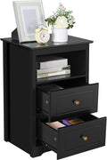 Yaheetech Tall Nightstand for Bedroom by Unknown